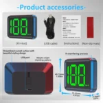 X1 Smart HUD Head-up Display Car GPS Speed Display HD Head-up Display - Image 3