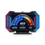 P25 Car HUD Head-up Display OBD+GPS LCD Multifunctional Instrument