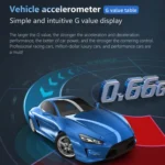 P25 Car HUD Head-up Display OBD+GPS LCD Multifunctional Instrument - Image 7