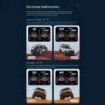 P25 Car HUD Head-up Display OBD+GPS LCD Multifunctional Instrument - Image 8