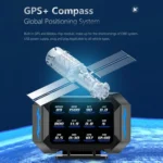 P25 Car HUD Head-up Display OBD+GPS LCD Multifunctional Instrument - Image 9