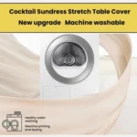 Polyester Elastic Tablecloth Cover Wedding Banquet Party Decoration Round Table Skirt Office Tablecloth - Image 9