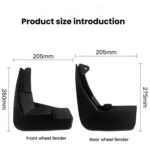 Car Tire Soft Rubber Mudguard For Peugeot - Image 5