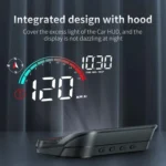 M22 Car Electronic Dog HUD Head-up Display Car OBD Universal Speedometer - Image 7