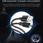 M22 Car Electronic Dog HUD Head-up Display Car OBD Universal Speedometer - Image 8