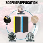 Car Household Metal Glass Cleaning Water-Absorbing Sponge Towel - Image 6