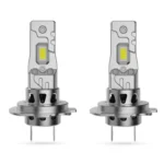 2pcs 6000K Mini Car Plug-in Integrated LED Headlights