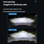 2pcs 6000K Mini Car Plug-in Integrated LED Headlights - Image 9