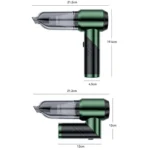 SUITU ST-6670 Handheld Small Brushless Suction Power Foldable Cordless Car Vacuum Cleaner - Image 3
