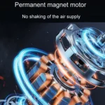 SUITU ST-6670 Handheld Small Brushless Suction Power Foldable Cordless Car Vacuum Cleaner - Image 6