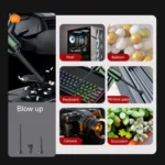 SUITU ST-6670 Handheld Small Brushless Suction Power Foldable Cordless Car Vacuum Cleaner - Image 9