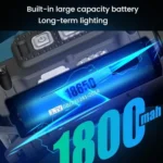 E-SMARTER W6100A LED Mini Wave Sensor Headlamp COB Outdoor Adventure Fishing Bright Headlamp - Image 11