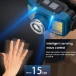E-SMARTER W6100A LED Mini Wave Sensor Headlamp COB Outdoor Adventure Fishing Bright Headlamp - Image 5