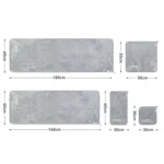 SUITU ST-9009 Double-Sided Fleece Thickened Water Absorbent Quick Drying Car Wash Towel - Image 3