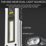 E-SMARTER STD01 COB Work Light With Power Display Outdoor Emergency Repair Light With Magnet LED Mini Flashlight - Image 3
