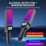 HD Digital Display Blow-type Alcohol Tester with Flashing Emergency Light - Image 3