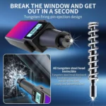 HD Digital Display Blow-type Alcohol Tester with Flashing Emergency Light - Image 7