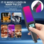 HD Digital Display Blow-type Alcohol Tester with Flashing Emergency Light - Image 8