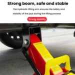Horizontal Manual Hydraulic Car Jack For Tire Change Lifting Tool - Image 4