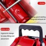 Horizontal Manual Hydraulic Car Jack For Tire Change Lifting Tool - Image 7