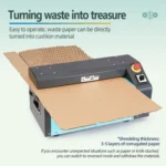 370W Cardboard Shredder Handles 10mm Thickness, 5M/Min Speed For Packaging & Recycling - Image 3