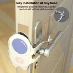 Baby Room Cushion Mute Door Closer Anti Collision Door Lock Mute Cover Protective Cushion Lock Cover - Image 5