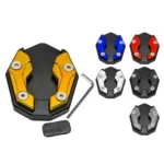 JCBD-002 CNC Aluminum Alloy Motorcycle Side Support Anti-slip Pad - Image 2