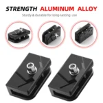 For Trucks SUVs Car Adjustable Aluminum Pillar Cover LED Work Light Pod Mounting Bracket Kit - Image 3