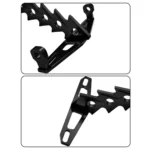 Cpj-006 Universal Aluminum Alloy Fishbone License Plate Frame License Plate Drag - Image 4