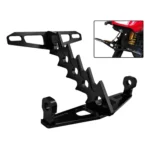 Cpj-006 Universal Aluminum Alloy Fishbone License Plate Frame License Plate Drag - Image 5