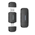 Car Wired Dual-port CarPlay/Android 2 in 1 Converts To Wireless Box - Image 2