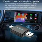 Car Wired Dual-port CarPlay/Android 2 in 1 Converts To Wireless Box - Image 6