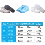 Outdoor Waterproof Non-Slip Thick Wear-Resistant Rain Shoe Covers - Image 2