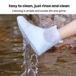 Thickened Wear-Resistant Waterproof Silicone Rain Shoe Cover - Image 9
