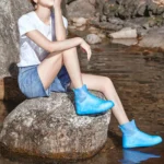 Thickened Wear-Resistant Waterproof Silicone Rain Shoe Cover - Image 10