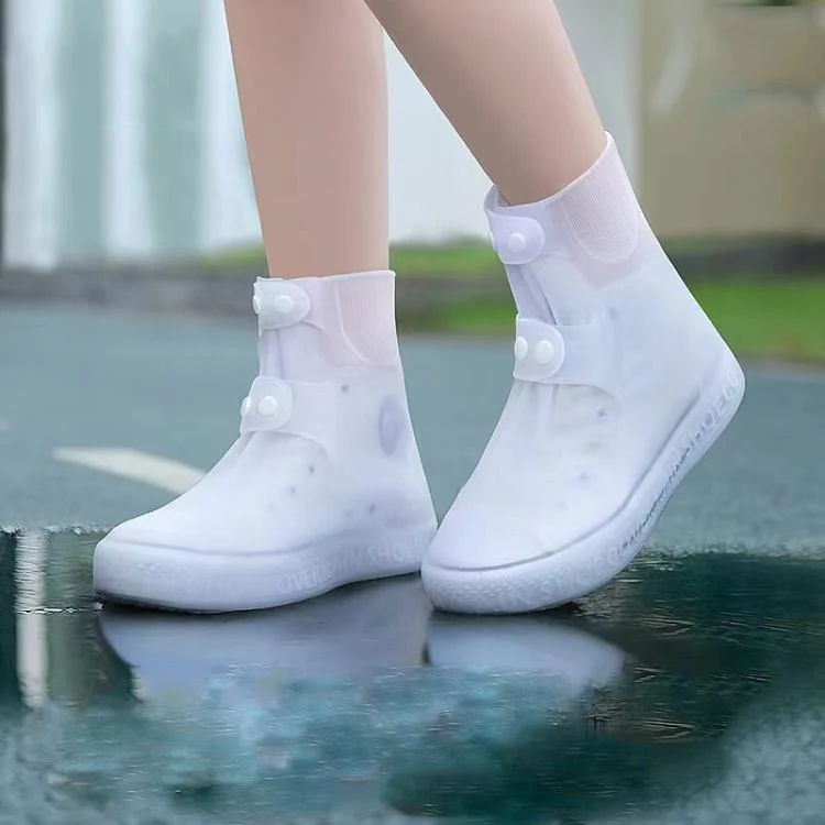 TBD0606021301A.webp 18cm Outdoor Thickened Wear-Resistant Mid-Tube Rainproof Shoe Covers - Image 1