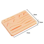 Anti-tear Silicone Wound Suture Training Model Surgical Suture Practice Simulated Skin Silicone Pad - Image 2