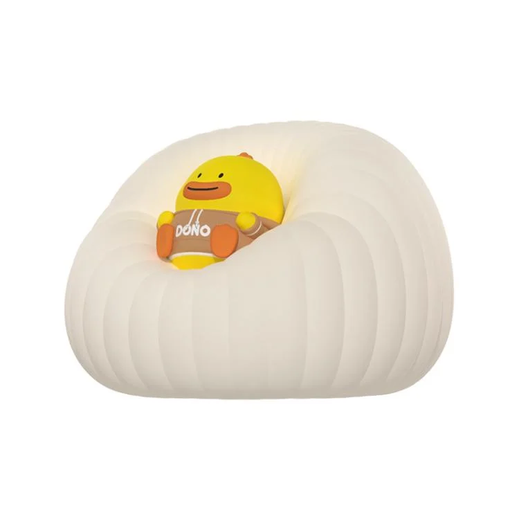 ICARER FAMILY IF-YD01 Cartoon Silicone Night Light Bedroom Bedside Lamp Baby Feeding Lamp