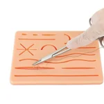 Surgical Silicone Wound Suture Skin Practice Pad Simulated Silicone Skin Model - Image 4