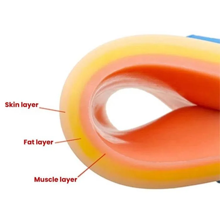 TBD06060249_4.webp Surgical Silicone Wound Suture Skin Practice Pad Simulated Silicone Skin Model - Image 5