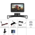 4.3 Inch Reversing Display Digital Wired HD 1 To 1 Set - Image 11