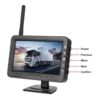 4.3 inch Digital Wireless HD 1 To 1 Reversing Display Car Center Control All-in-One Machine - Image 8