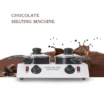 Dessert Making Double Cylinder Chocolate Hot Melt Machine - Image 2