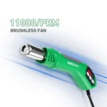 BAKU BA-8034 650W Hot Air Blower 100-500 Degrees Celsius Heat Tool With 3 Nozzles - Image 4