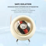 Smart Watch Winder With Anti-Magnetic Protection Silent Operation Dual Power Modes USB/Battery - Image 3