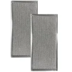 2pcs /Pack W10535950 Microwave Grease Filter Replacement Parts 11 X 6-1/4 Inch