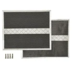 2pcs /Pack S99010308 Activated Carbon Filter For Broan NuTone BPSF30 Range Hood 10.83x13.39 Inch - Image 2