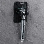 3pcs /Pack Wall-Mounted No-Drill Shaver Organizer Manual/Safety Razor Hook - Image 5