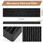 2pcs /Pack PVM9005SJ8SS Microwave Charcoal Filter For GE PNM9216SK5SS / JVM7195EK5ES - Image 3