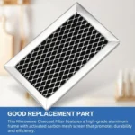 2pcs /Pack W10892387 Microwave Charcoal Filter For Whirlpool AP6036051 PS11769323 - Image 2